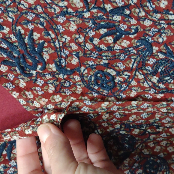 Jodifl simplistic pattern dress, size large, excellent used condition - Picture 3 of 3